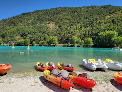 Foto von Plage du Touron und die siedlung