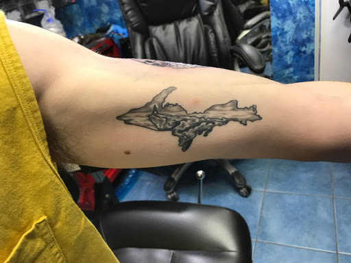 Explore seashell tattoo ideas, creative tattoo ideas in Aurora, available at Ronin Tattoo Studio INC