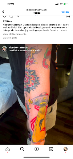 Explore tattoo ideas for men stencils, creative tattoo ideas in Orange Park, available at Big City Tattoo and Piercing