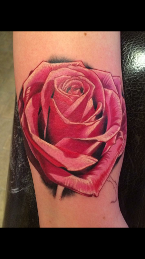 Explore elbow tattoo ideas for, creative tattoo ideas in Roanoke, available at Skin Thrills Tattoo & Body Piercing Studio