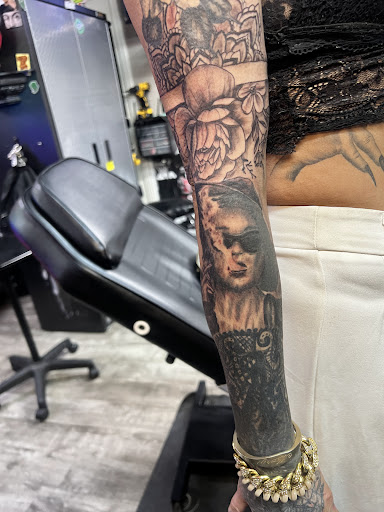 Explore book tattoo ideas for females, creative tattoo ideas in Linn Creek, available at Hillard Skillard Tattoos, LLC.