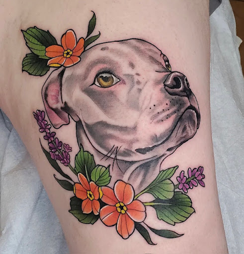 Explore skull sleeve tattoo ideas, creative tattoo ideas in Albuquerque, available at Tattoo Cadre