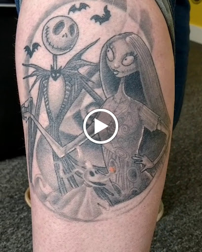 Explore small chest tattoo ideas for men, creative tattoo ideas in Marietta, available at Monkeys Uncle Tattoo