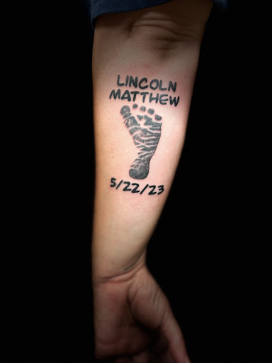 Explore head tattoo ideas for men, creative tattoo ideas in New Hampton, available at Crescent Moon Tattoo