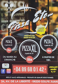 Pizzeria Fusion’L Pizzeria à Vallauris (la carte)