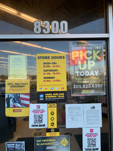 Auto Parts Store «Advance Auto Parts», reviews and photos, 8300 NW 103rd St, Hialeah, FL 33016, USA