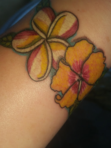 Explore women's cover up tattoo ideas, creative tattoo ideas in Kailua Kona, available at K Town Tattoo