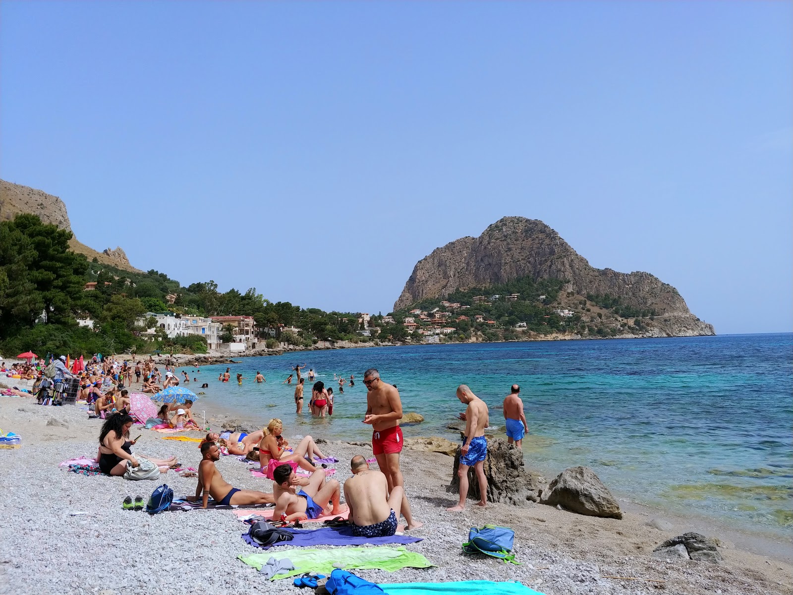 Foto van Kafara beach met hoog niveau van netheid