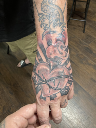 Explore roots tattoo ideas, creative tattoo ideas in Bullhead City, available at Smoke and Dagger Tattoo