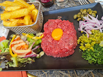Steak tartare du Restaurant français Les Chevaliers à Beaune - n°6