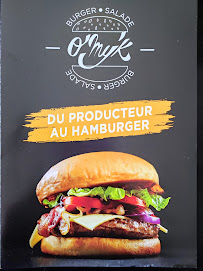 O'My'K Burger à Oloron-Sainte-Marie carte