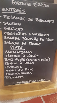 Menu / carte de Galo,s restaurant portugais à Aubergenville