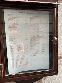 Colline Emiliane à Rome menu