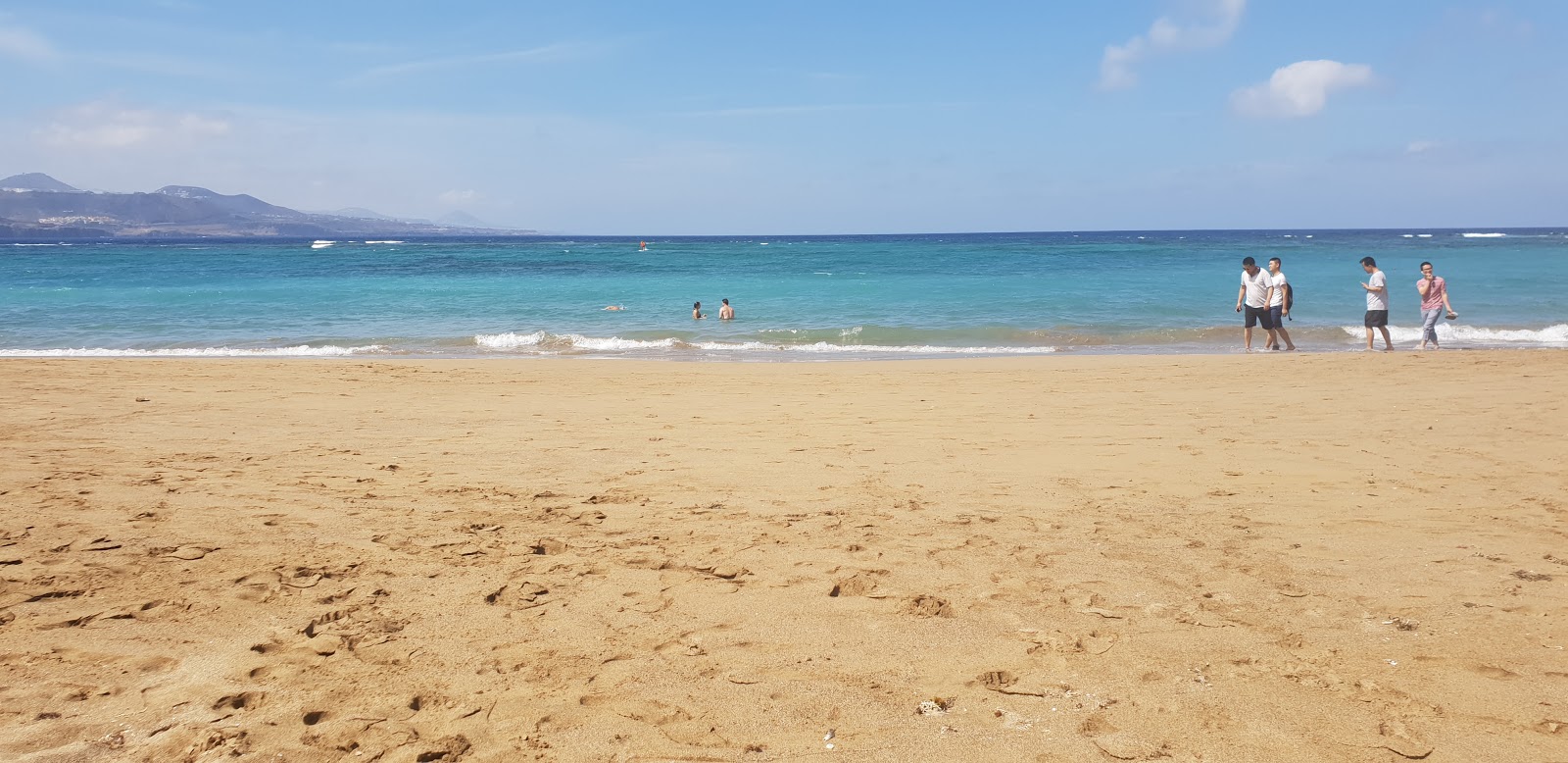 Zdjęcie Plaża Las Canteras II - popularne miejsce wśród znawców relaksu