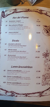 Sportgaststätte SSF Kappishäusern à Neuffen menu
