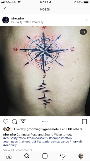 Tattoo Shop «CAUSALITY Tattoo Company», reviews and photos, 60 Connecticut Ave #6, Norwalk, CT 06850, USA