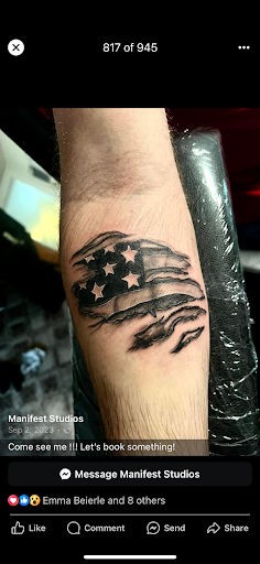 Explore skull tattoo ideas for women, creative tattoo ideas in Corning, available at Manifest Studios