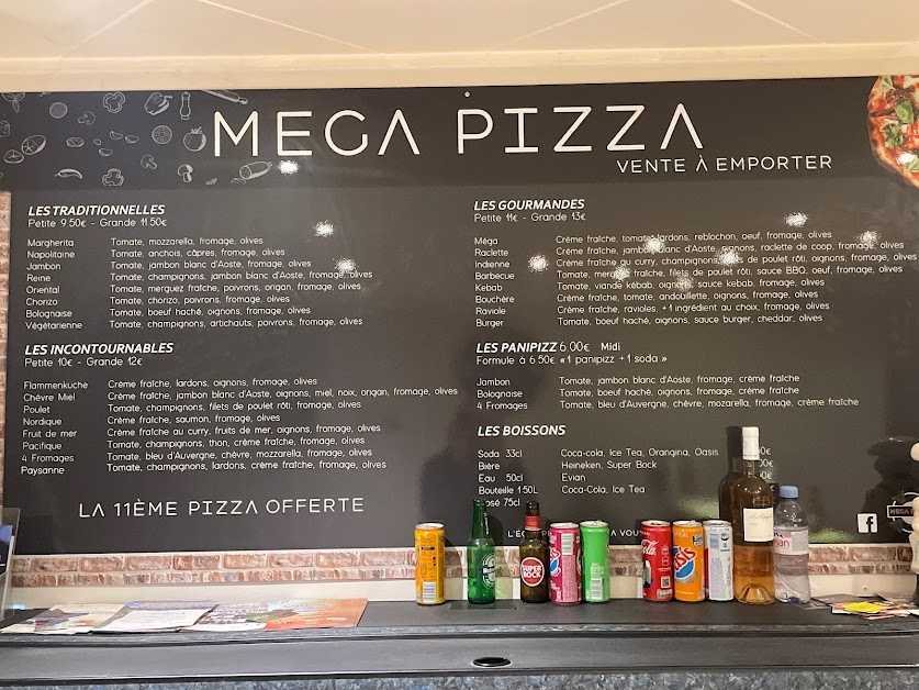 Mega pizza Les Avenières 38630 Les Avenières Veyrins-Thuellin