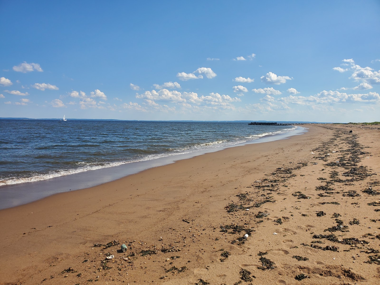 New Dorp Beach'in fotoğrafı düz ve uzun ile birlikte