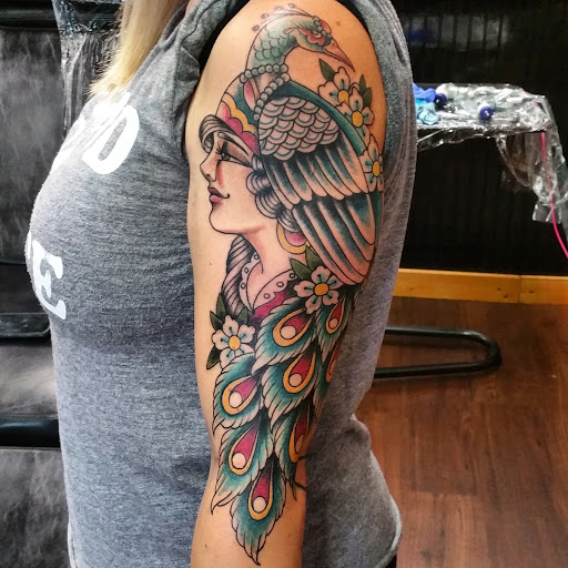 Explore beauty tattoo ideas, creative tattoo ideas in Fort Smith, available at Hanging City Body Modification
