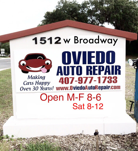 Auto Repair Shop «Oviedo Auto Repair», reviews and photos, 1512 W Broadway St, Oviedo, FL 32765, USA