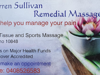 Warren Sullivan Remedial Massage Therapist