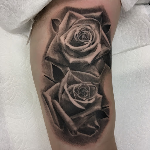 Explore lioness tattoo ideas for females, creative tattoo ideas in San Diego, available at Ink Mindset Studios