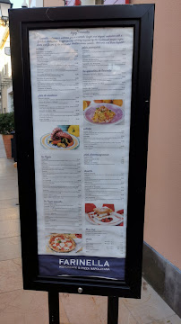 Restaurant italien Farinella à Miramas (la carte)