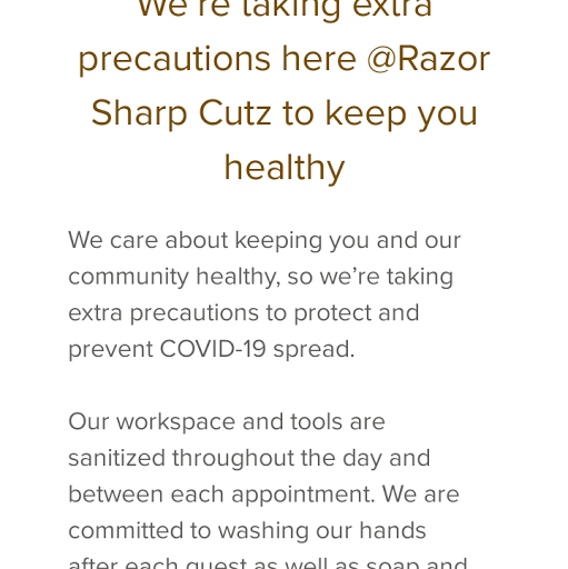 Barber Shop «Razor Sharp Cutz Barber Shop», reviews and photos, 459 Plaza Dr, Eustis, FL 32726, USA