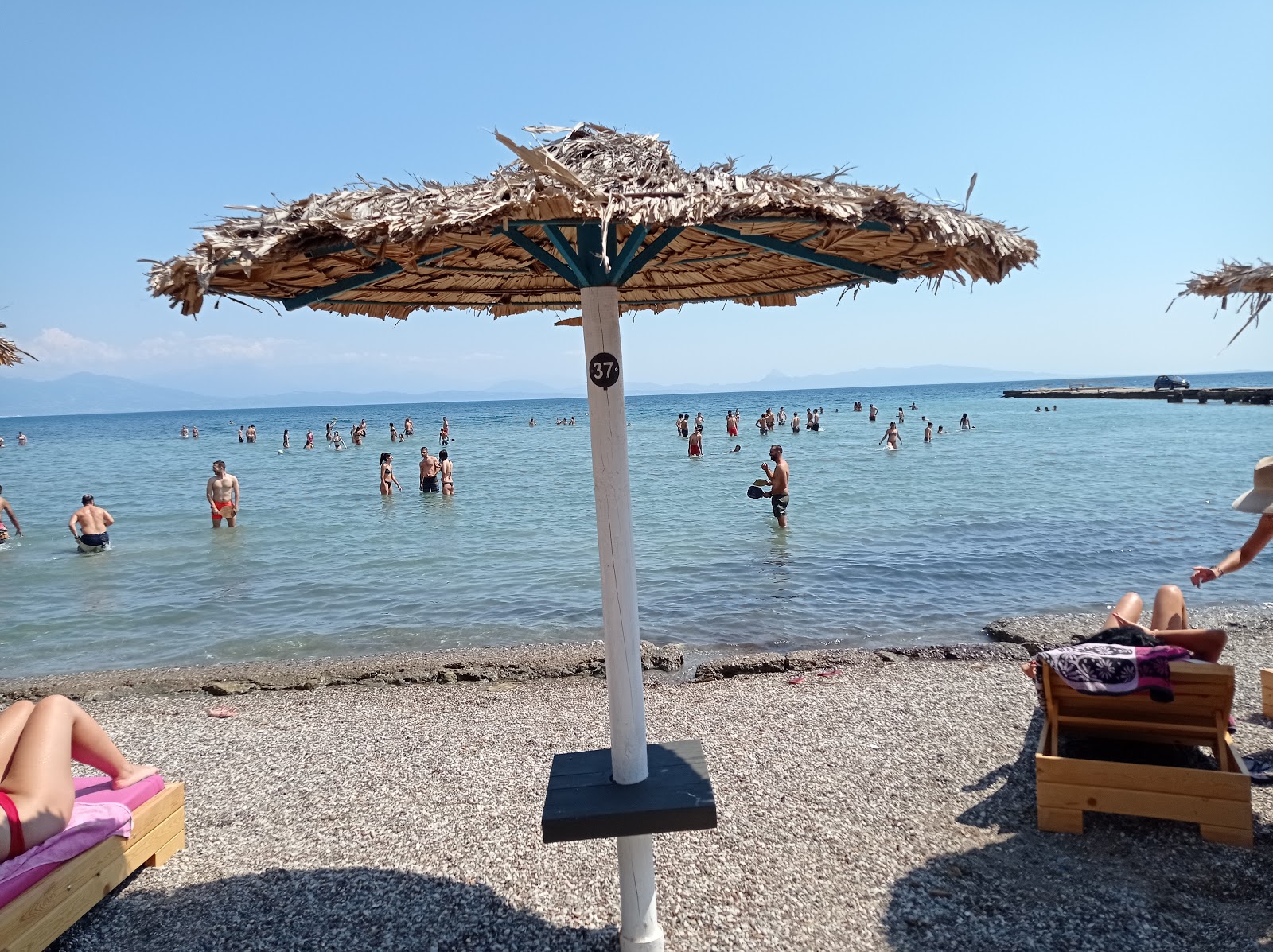 Foto van Glyfa beach voorzieningenruimte