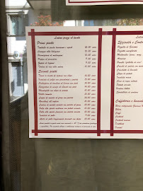 Giacomo Rosticceria à Milan menu