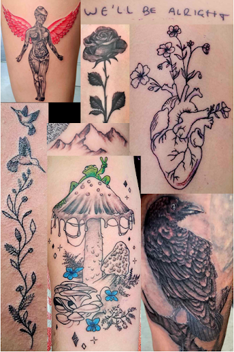 Explore tattoo outline ideas, creative tattoo ideas in London, available at Distinction Tattoo Studio