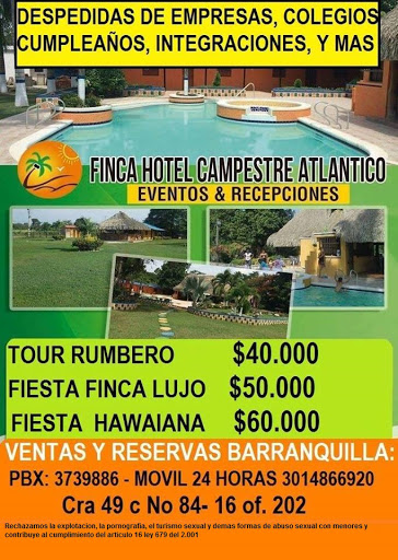 ALQUILER FINCAS Y CABAÑAS EN BARRANQUILLA