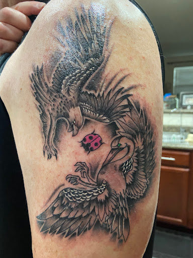 Explore fallen soldier tattoo ideas, creative tattoo ideas in Tucson, available at Jesses Tattoos & Tattoo Supplies