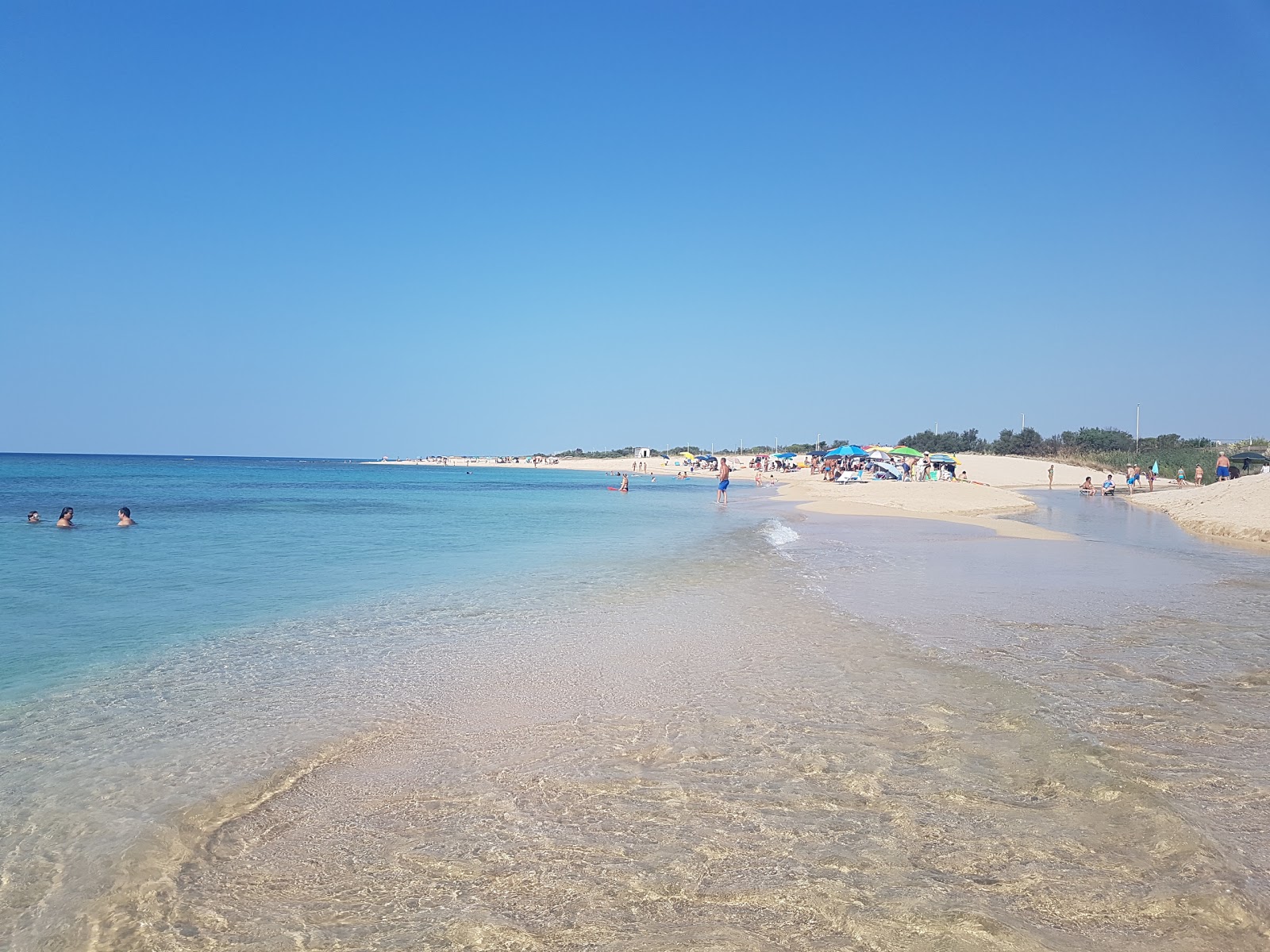 Foto de Spiaggia di Borraco con parcialmente limpio nivel de limpieza
