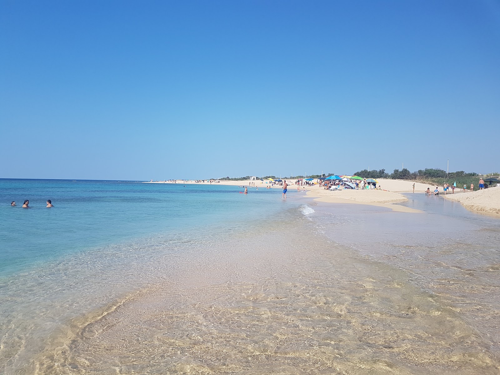 Foto di Spiaggia di Borraco area servizi
