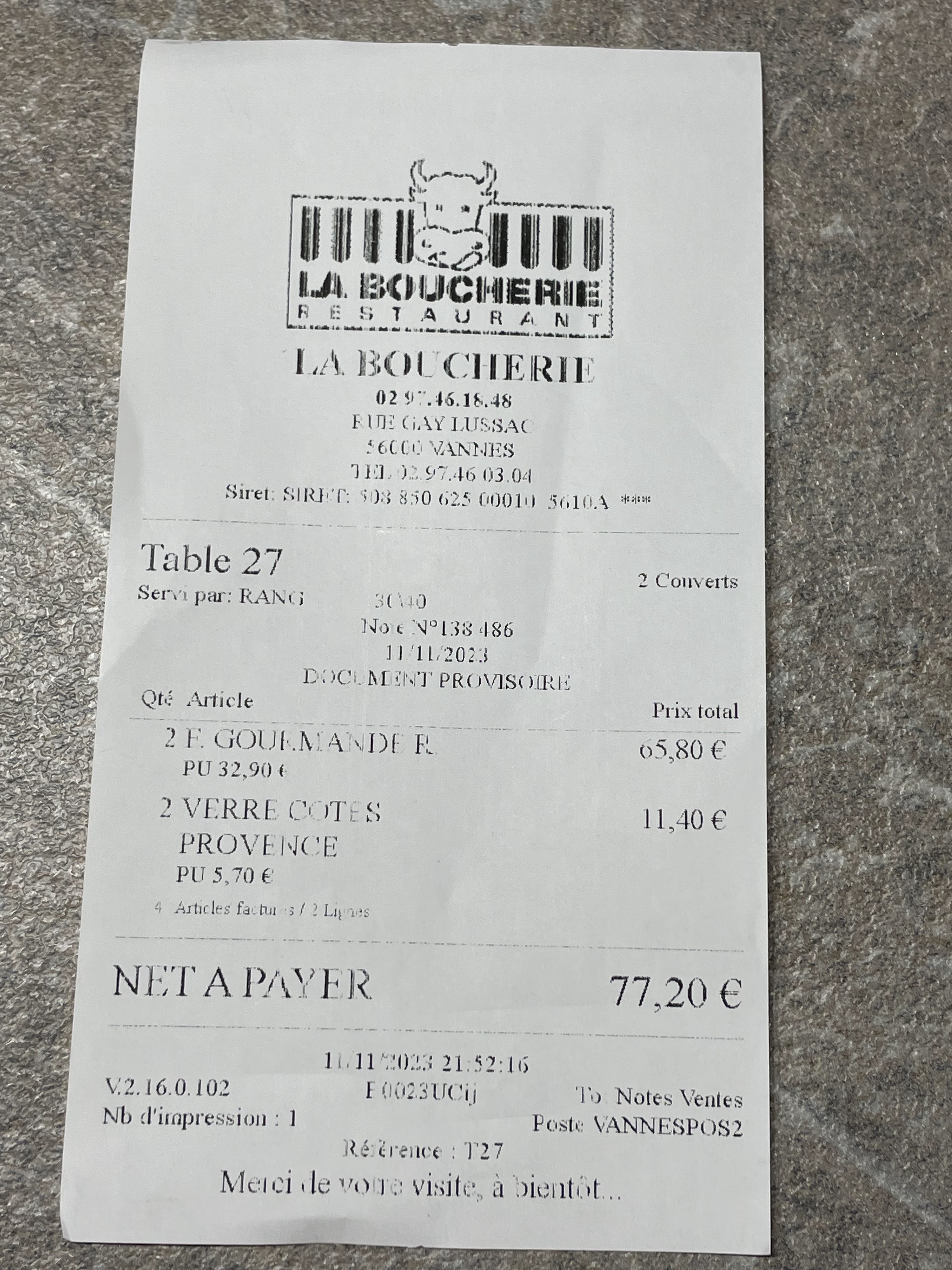 Photo n° 1 de l'avis de Herve.o fait le 12/11/2023 à 17:33