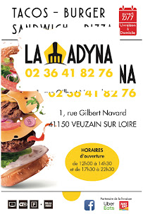La Madyna à Veuzain-sur-Loire menu