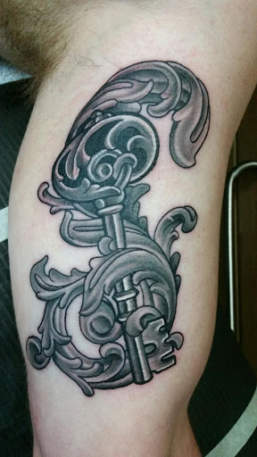 Explore men's fine line tattoo ideas, creative tattoo ideas in Myrtle Beach, available at Elite Ink Tattoos of Myrtle Beach