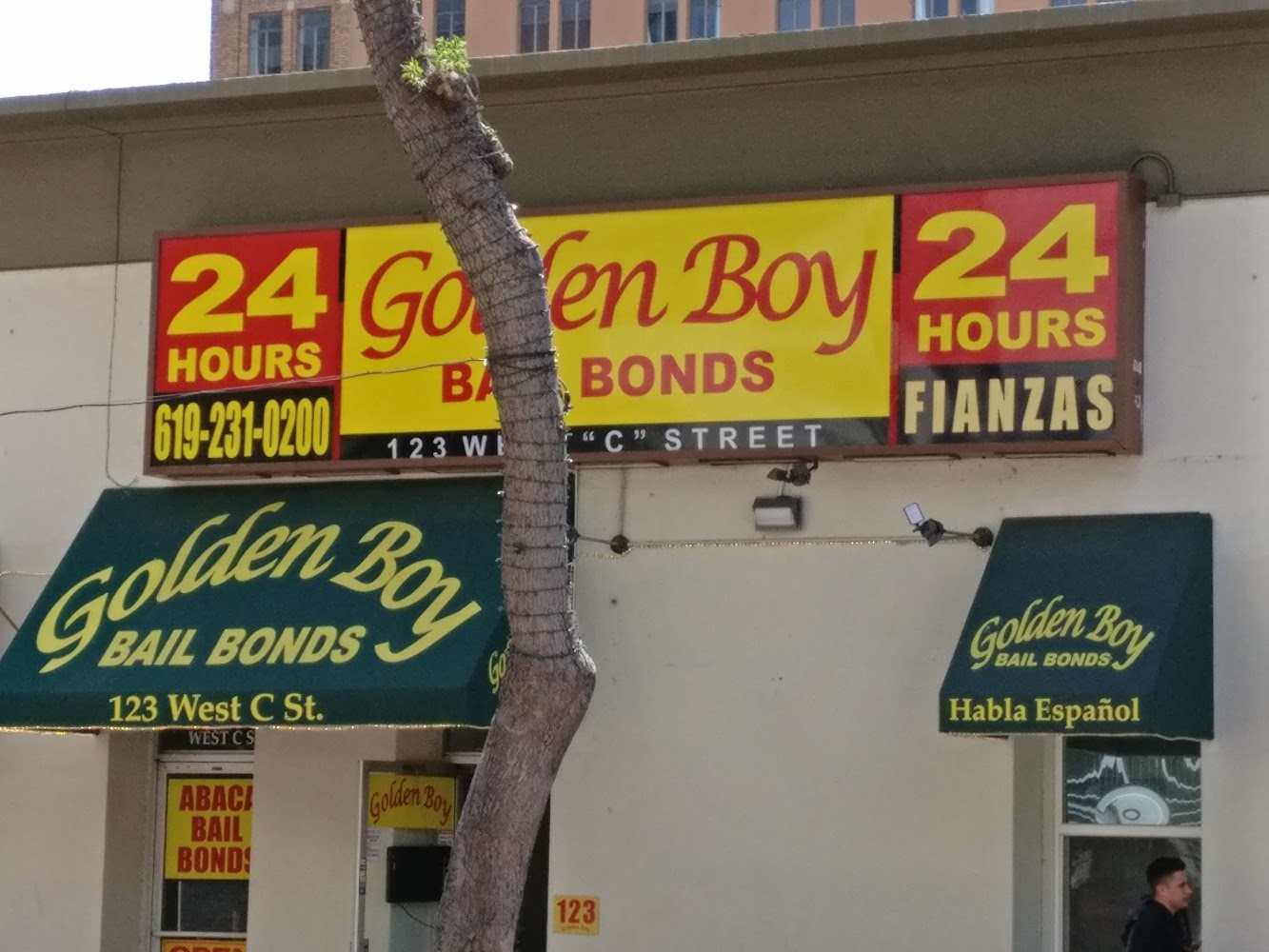 Golden Boy Bail Bonds San Diego - Fianzas location