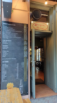 Carte du Stargarder Burger à Berlin