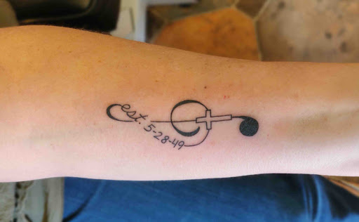 Explore art deco tattoo ideas, creative tattoo ideas in Hebron, available at Explosive Ink Tattoo