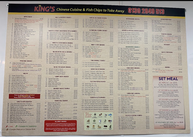Comments and reviews of King’s takeaway Fish & Chips Takeaway