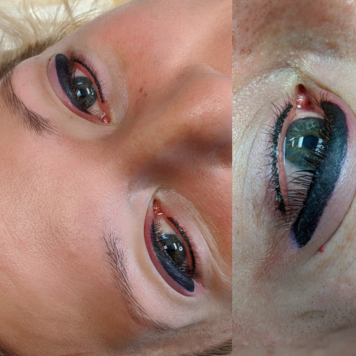 Explore baby yoda tattoo ideas, creative tattoo ideas in Powell, available at Against All Odds Tattoos and Piercings