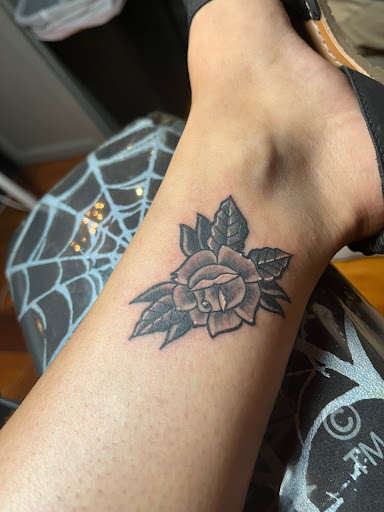 Explore memorial cross tattoo ideas, creative tattoo ideas in Webster, available at The Modified Collective