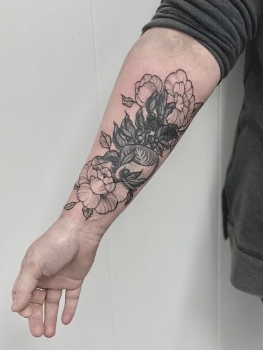 Explore virgo zodiac tattoo ideas, creative tattoo ideas in Springfield, available at Triumph Tattoo