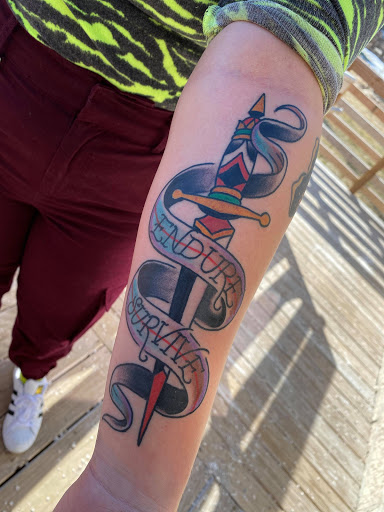 Explore sagittarius tattoo ideas male, creative tattoo ideas in Lake Villa, available at Eternal Tiger Tattoo