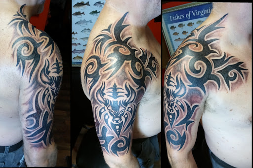 Tattoo Shop «Black Cricket Tattoo», reviews and photos, 1711 Anderson Hwy, Powhatan, VA 23139, USA