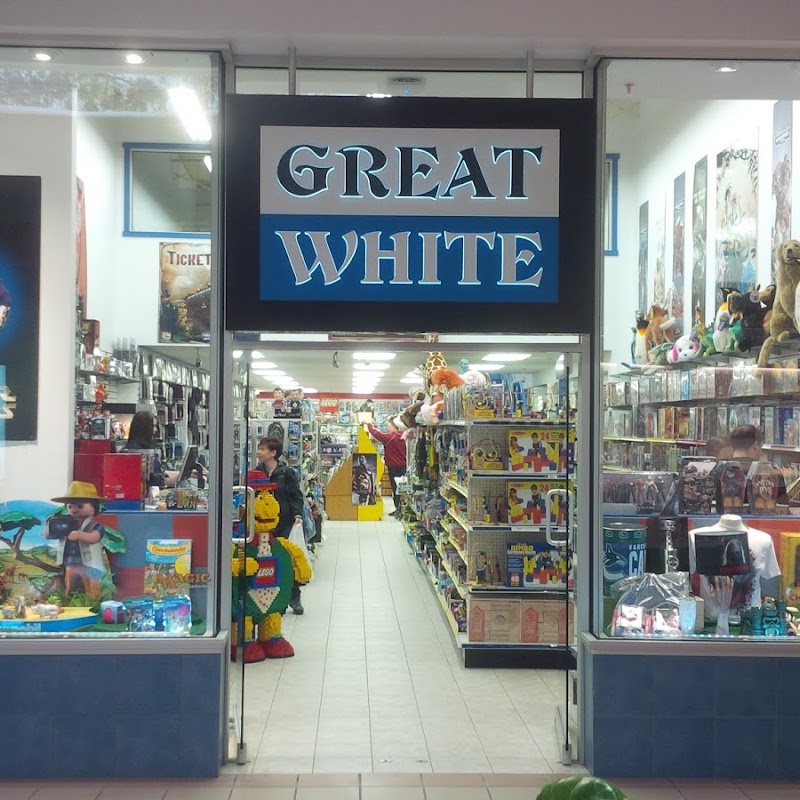 Great White Toys - Comics - Games
