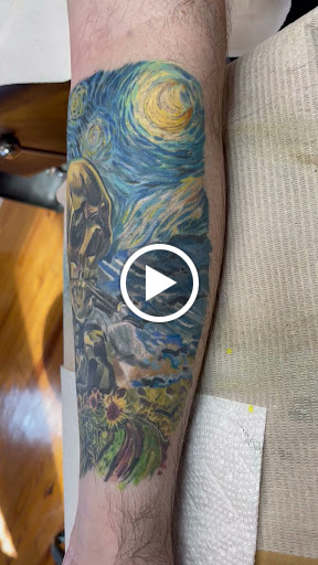 Explore polynesian tattoo sleeve ideas, creative tattoo ideas in Chapel Hill, available at Golden Falcon Tattoo and Piercing